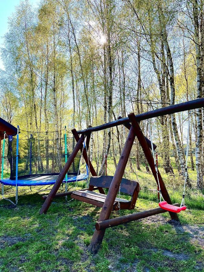 Domek Letniskowy Pod Brzozami Na Roztoczu Wsrod Lasow, Zamosc, Krasnobrod, Zwierzyniec Adamow  外观 照片